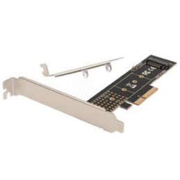 ORIENT C300EN, Переходник PCI-Ex4- M.2 M-key NVMe SSD, тип 2230/2242/2260/2280/22110, 2 планки крепления в комплекте (33294)