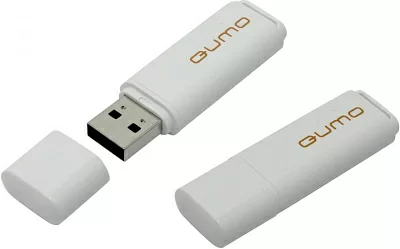 USB 2.0 QUMO 16GB Optiva 01 White [QM16GUD-OP1-white]