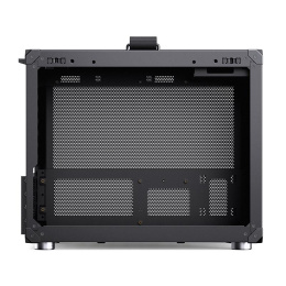 Корпус без блока питания Case JONSBO C6 MAX Handle, Mini-Tower, TG, no fan, 1xUSB-A 3.0 + 1xUSB-C 3.1, mATX, mITX Black
