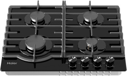 Газовая варочная поверхность Haier HHX-G64RNLB черный (TD0050127RU)