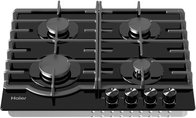 Газовая варочная поверхность Haier HHX-G64RNLB черный (TD0050127RU)