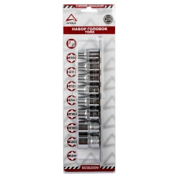 Набор головок TORX (9 шт; Е10-Е24; 1/2) Arnezi R0382009