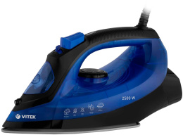 Утюг Vitek VT-8323, 2500Вт, синий/черный