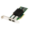 Сетевая карта Emulex LPe31002-M6 Gen 6 16GFC , 2-port, 16Gb/s, PCIe Gen3 x8, трансиверы установлены, LP+FH brackets, OEM