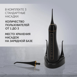 Ирригатор Polaris PWF 0201 цвет:черный