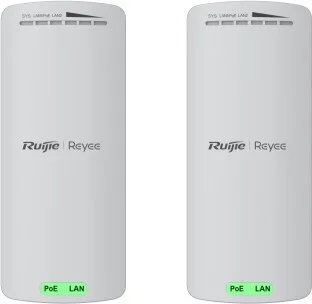 Двухпоточный беспроводной мост Ruijie RG-EST100-E комплект из двух точек доступа 2.4 ГГц дальностью действия до 500м