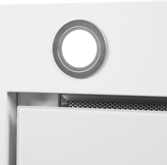 Встраиваемая вытяжка DOMFY DM6036BB WG, управление кнопочное, белый