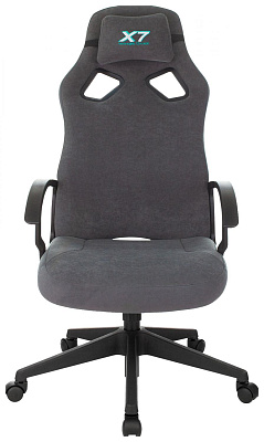 Кресло игровое A4Tech X7 GG-1300 серый крестовина пластик