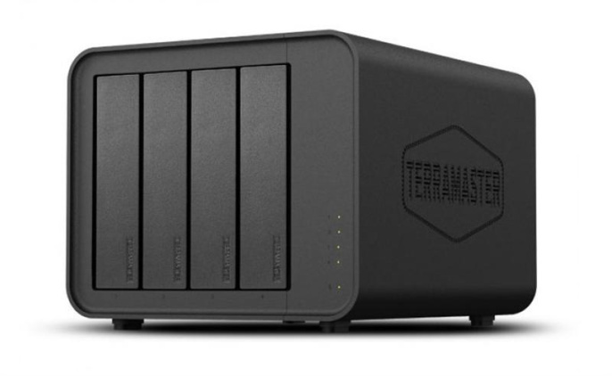 Гибридный 8-отсековый корпус RALD TerraMaster D8 Hybrid DAS tower/ RAID 0, 1, JBOD, SINGLE/ up to 4xHDD + 4xM.2 SSD / 2xUSB3.2 Gen2/ 1xPS/ 1YW