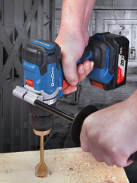 Дрель-шуруповерт DONGCHENG DCJZ06-13, 4Ач,  с двумя аккумуляторами [dcjz06-13(type em)]