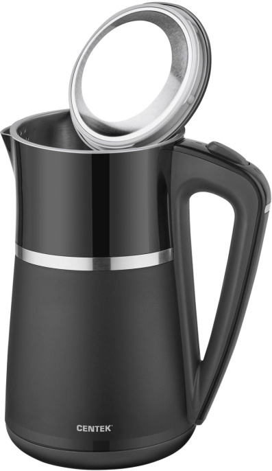 Чайник электрический Centek CT-0028 1.7л. 2200Вт черный корпус: пластик CT-0028 BLACK