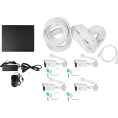 Готовый ip комплект видеонаблюдения Netlink Nl-nv04-p-kit 4мп с poe питанием УТ-00001704