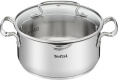 Кастрюля Tefal Duetto+ G7194455 2.9л. d 20см с крышкой серебристый 2100113151