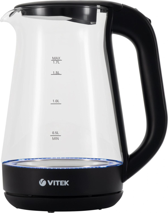 Чайник электрический Vitek VT-8803, 1.7л, стекло