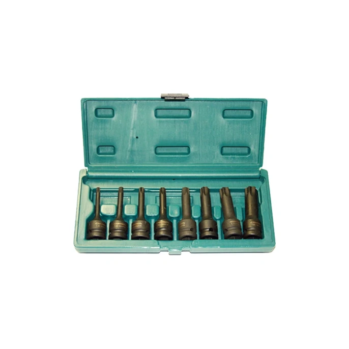 Набор ударных головок "TORX" 8 предметов (1/2" DR Т30-T80 78 мм) Jonnesway S06A408S