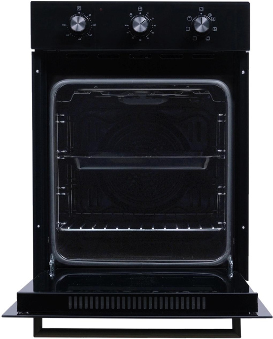 Духовой шкаф электрический OASIS D-45MMB,  52л,  дверца с 2 стеклами,  черный