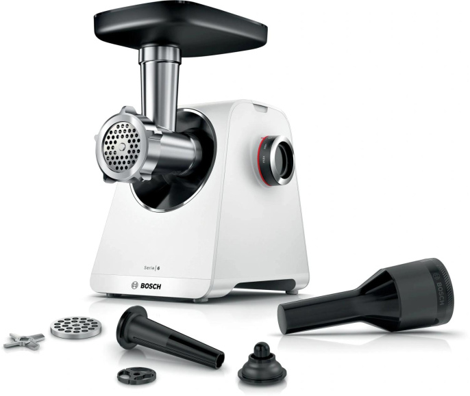 Мясорубка Bosch MFWS607W,  белый