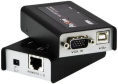 Удлинитель сигнала ATEN CE100-AT-G extender, VGA/SVGA+KBD+MOUSE USB, 100 метр., HD-DB15+USB A-тип/USB B-тип, Female, без шнуров, Б.П. 220 5V, по витой паре/UTP/FTP макс.разрешение 1920х1200 60Hz 30m 1280х1024 60Hz 100m DDC2B3