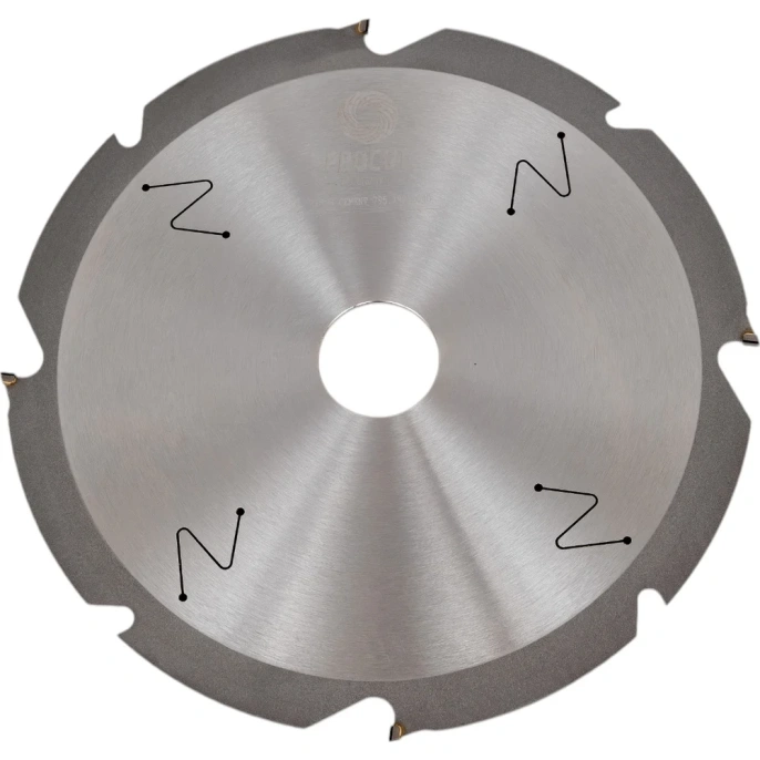 Диск алмазный по фиброцементу с алмазными PCD зубьями (190x30x2.4/1.8 мм; Z=4) PROCUT 795.1903004D