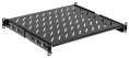 Полка стационарная ITK FS05-800PI-R 1U нагр.:100кг. 19" 800мм черный упак.:1шт