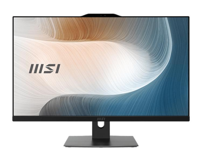 Моноблок/ MSI Modern AM272P 1M-683XRU   27"(1920x1080 IPS)/Intel Core 3 100U(1.2Ghz)/8192Mb/512PCISSDGb/noDVD/Int:Intel® Graphics/Cam/BT/WiFi/war 1y/7.5kg/Black/noOS + Wireless KB+M