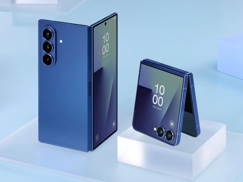 «Широкий» Galaxy Z Fold8 и другие складные новинки Samsung показали на рендерах