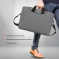 Сумка для ноутбука 14.5" PC Pet PCP14A2GY серый/черный полиэстер