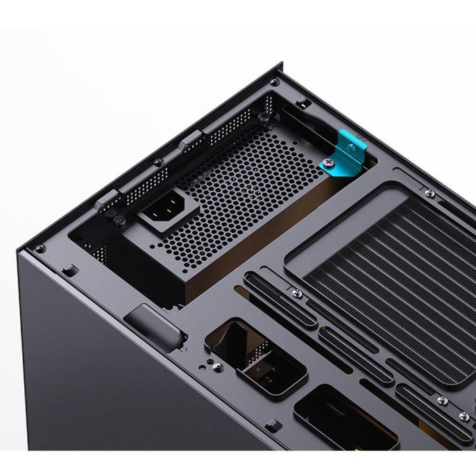 Корпус без блока питания Case JONSBO D32 STD, Mini-Tower, TG, no fan, 1xUSB-A 3.0 + 1xUSB-C 3.1, mATX, mITX Black (D32 STD BLACK)