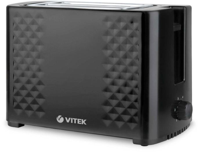 Тостер Vitek VT-1586 BK 750Вт черный
