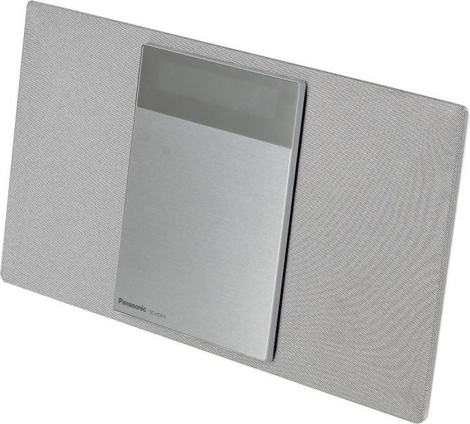 Микросистема Panasonic SC-HC410EG-S серебристый 40Вт CD CDRW FM USB BT