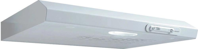 Вытяжка козырьковая Jet Air Senti WH/F/50 белый управление: ползунковое 1 мотор PRF0023851C