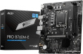 Материнская плата MSI Pro B760M-E mATX, сокет Intel LGA1700, чипсет Intel B760, память 2xDDR5, слоты: 1xPCIe x16 4.0, 1xM.2