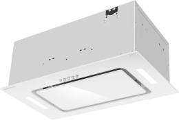 Встраиваемая вытяжка MEFERI Ultra INBOX52WH Glass, управление кнопочное, белый [inbox52wh glass ultra]