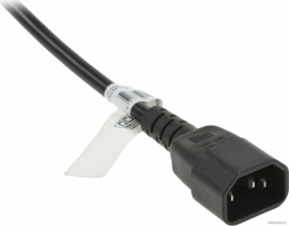 Кабель PowerCom SCUT IEC-320 C14-Socket Type-F (для компьютера, функция: питание устройств, 250V, 10A, длина: 0.23 м)