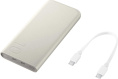 Мобильный аккумулятор Samsung EB-P3400 10000mAh QC3.0/PD3.0 25W 3A 2xUSB-C бежевый EB-P3400XURGRU