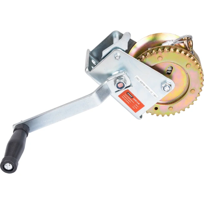 Барабанная лебедка 0,45т Gigant, Диаметр троса 4,2мм, GHW-0,45