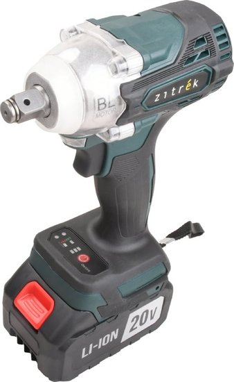 Гайковерт аккумуляторный бесщеточный Crusher 20 в кейсе Zitrek 20В, 300 Нм, 2х4.0Ач 085-1022