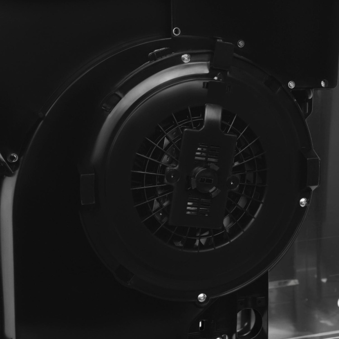 Вытяжка козырьковая Hyundai HFH 6130 IX нержавеющая сталь управление: кнопочное 1 мотор