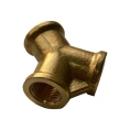 Муфта прямая - Y образная (10 шт; 3хF3/8; латунь) HUBERTH RP208351