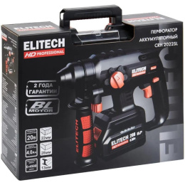 Перфоратор Elitech CRH 2022SL E2205.030.01 патрон:SDS-plus уд.:2.3Дж аккум. кейс в комплекте