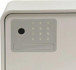 Сейф мебельный LockSworth VS4528-WH взломостойкий встраиваемый 200x310x200мм электронный/ключевой/биометрический