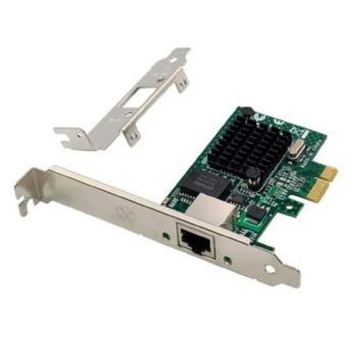 ORIENT XWT-BM21PE, Сетевая карта PCI-Ex1 v1.0а 1xRJ45 1GbE NIC, Broadcom BCM5721 chipset, 1 Гбит/с, 2 планки крепления 31304