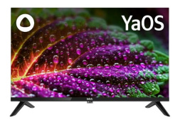 24" Телевизор BBK 24LEX-7218/TS2C (B) HD, СМАРТ ТВ, YaOS, черный