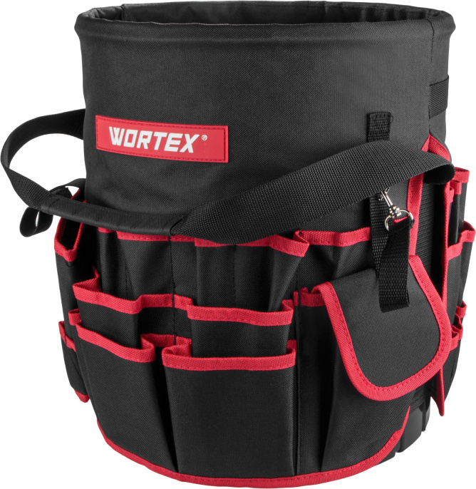 Сумка для инструмента WORTEX WB 3037 оксфорд, 370x300х300 мм, вес до 25 кг 1323694