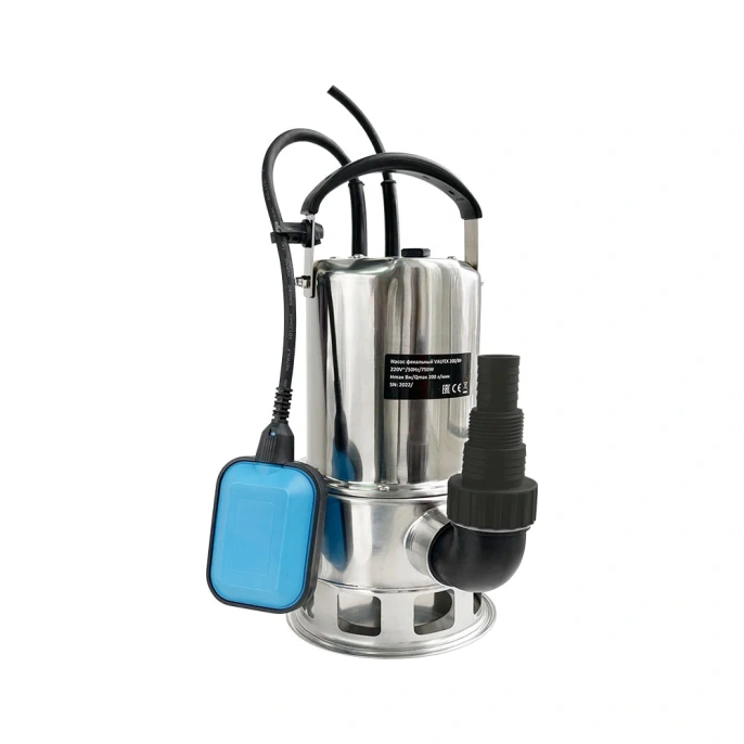 Насос фекальный Valfex 200/8 Н (нерж.) 750 Вт (4/1) VF.F.200.8