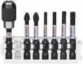 Набор бит Bosch Impact Control 2.608.522.327 из 7 бит, для шуруповерта, 1шт. PH2, 1шт. PZ2, 1шт. T15, 1шт. T20, 1шт. T25, 1шт. T30