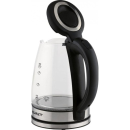 Чайник электрический Scarlett SC-EK27G88 1.8л. 1800Вт черный корпус: стекло