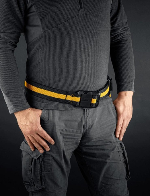 Пояс для инструментов Kraftool KB-1 черный/желтый 38764
