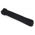 Cablexpert Хомуты-липучки на основе ленты Velcro® VT-200x11BK 200 x 11 мм, черные 12 шт.