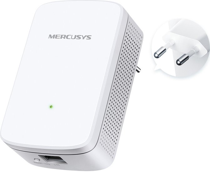 Повторитель беспроводного сигнала Mercusys ME10 N300 10/100BASE-TX белый